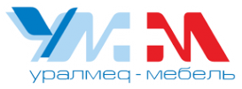Логотип компании Уралмед-мебель