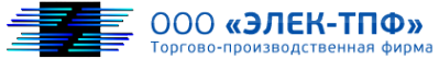 Логотип компании ЭЛЕК-ТПФ